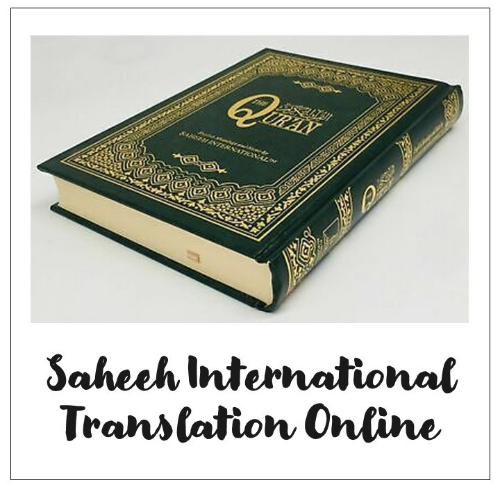 Quran Saheeh International